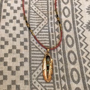 Vanessa Mooney - Bohemian Feather Necklace